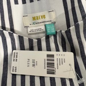 Maeve striped dress Size 18W
